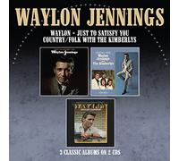 Waylon Jennings Just to Satisfy You/Country Folk With the Kimberlys/Waylon (CD)