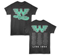 Waylon Jennings Live 1994 American Classics T-Shirt Manica Corta Girocollo Smoke