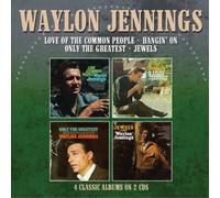 Waylon Jennings Love of the Common People/Hangin' On/Only the Greatest/Jewe (CD)