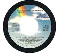 WAYLON JENNINGS - WAYLON JENNINGS - rough & rowdy days/ same MCA 53158 (45 single vinyl record)