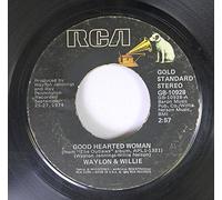 Waylon & Willie (side A), Waylon & Jessi (side B) 45 RPM GOOD HEARTED WOMAN / SUSPICIOUS MINDS