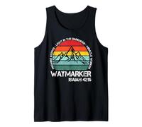 Waymaker promessa custode miracolo lavoratore cristiano vintage Canotta