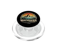 Waymaker promessa custode miracolo lavoratore cristiano vintage PopSockets PopGrip per MagSafe