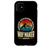 Waymaker Promise Keeper Miracle Worker Christian men Custodia per iPhone 11