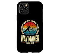 Waymaker Promise Keeper Miracle Worker Christian men Custodia per iPhone 11 Pro