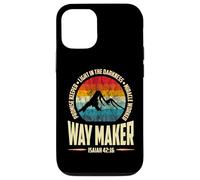 Waymaker Promise Keeper Miracle Worker Christian men Custodia per iPhone 12/12 Pro