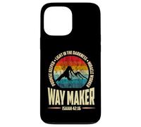 Waymaker Promise Keeper Miracle Worker Christian men Custodia per iPhone 13 Pro Max