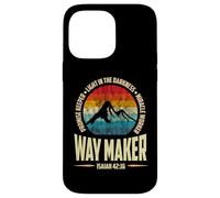 Waymaker Promise Keeper Miracle Worker Christian men Custodia per iPhone 14 Pro Max