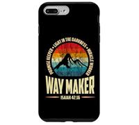 Waymaker Promise Keeper Miracle Worker Christian men Custodia per iPhone 7 Plus/8 Plus