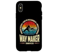 Waymaker Promise Keeper Miracle Worker Christian men Custodia per iPhone X/XS