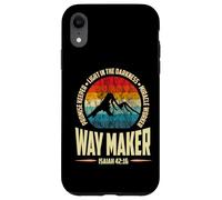 Waymaker Promise Keeper Miracle Worker Christian men Custodia per iPhone XR