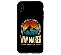 Waymaker Promise Keeper Miracle Worker Christian men Custodia per iPhone XS Max