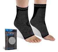 Waymaytecy 2 Pezzi Tutore Caviglia, Cavigliera Sportiva a Compressione, Protezione per lo Sport, Stabilizza l'articolazione, Cavigliera Sportiva per Uomini e Donne (L)
