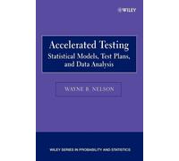 Wayne B. Nelson Accelerated Testing (Tascabile)