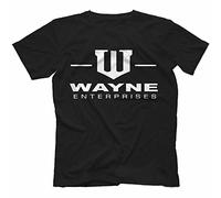 Wayne Enterprises T-Shirt Cotton Bruce Wayne The Joker Black S
