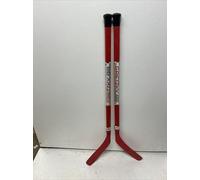 Wayne Gretzky 99 Rosso Strada Hockey Bastone Paio #c3