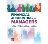 Wayne M Thomas Michael Drake Ja Loose Leaf for Financial (Rilegatura flessibile)