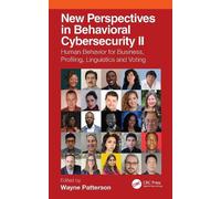 Wayne Patterson New Perspectives in Behavioral Cybersecurity (Copertina rigida)