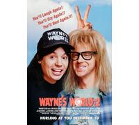 Wayne ’S World 2 Originale Film Poster Singolo Laterale - Mike Myers Dana Carvey
