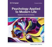 Wayne Weiten Dana Dunn Elizabeth Ham Psychology Applied to Modern L (Tascabile)