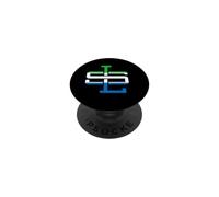 WAYout Arts Freeetown Sierra Leone Flag Salone Monogram SL PopSockets PopGrip Adesivo