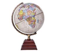 Waypoint Geographic Light Up Globe - Peninsula II - Globo da 30,5 cm, con supporto in legno, per scrivania, libreria, ufficio, decorazione per la casa, fino ad oggi, colore: Beige