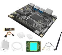 WayPonDEV Bit-Brick RISC-V Linux, SpacemiT K1 8 core RISC-V AI CPU, 4 GB/8 GB LPDDR4x RAM, porta Gigabit Ethernet per NAS Storage AI Edge Computing (8 GB, 4 G)