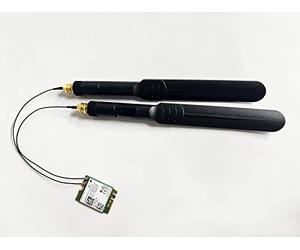 WayPonDEV Dual Band Wireless-AC 8265 Scheda di rete NIC Modulo M.2 Fattore di forma per N-VI-Dia Jetson Nano Supporta 2,4 GHz/5 GHz Dual Band WiFi e Bluetooth 4.2