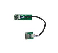 WayPonDEV M.2 A E Key to 2.5 Gigabit Ethernet, i225 i226 2.5G Ethernet Server NIC, 10/100/1000/25000 Mbps RJ45 LAN, Multi-Gigabit M.2 Scheda di rete (i226 M.2 B+M Key,10CM)