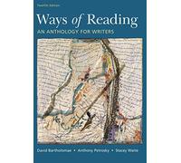 Ways of Reading: An Anthology for Writers