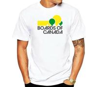 WAYSDA Boards of Canada Men's T-Shirt White M