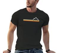 WAYSDA Homewood Mountain Resort California T-Shirt for Men Black L