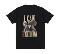 WAYSDA I Can Fix Him Tom Blyth Coriolanus Snow T Shirt Men Black L