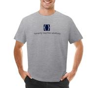 WAYSDA Little Biggy Slogan T-Shirt for Men Grey L