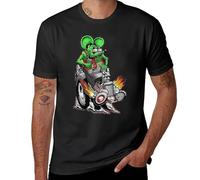 WAYSDA Rat Fink Rat Fink T-Shirt Black S