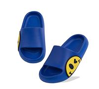 Waysoland Ciabatte donna uomo estive da Spiaggia Sandali,Ciabatte Morbide per bambini bagno,Doccia,pantofole antiscivolo infradito per interni ed esterni(blu reale,25/26 EU)
