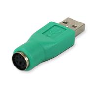 Waytex 11407-Adattatore USB a Mouse PS/2, Colore: Nero