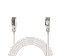 Waytex 33531 ADSL RJ45 Cavo di Rete schermato 10 m Bianco