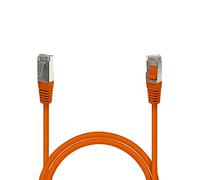 Waytex 33561 Cavo Rete ADSL RJ45 schermato 0,5 m Arancione