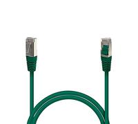 Waytex 33587 ADSL-Cavo di Rete Ethernet RJ45 schermato, Lunghezza: 1,5 m, Colore: Verde