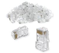 Waytex 37104 RJ45 connettore Confezione da 100 Trasparente