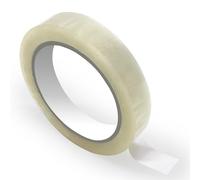 Waytex 930904 - Nastro adesivo per ufficio trasparente lucido, alto potere adesivo, larghezza 19 mm, rotolo da 66 m, qualità Pro, spessore 50 micron