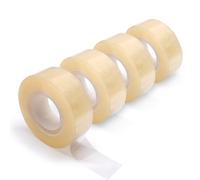 Waytex A930903C4 - Nastro adesivo da scrivania, trasparente, lucido, alto potere adesivo, larghezza 19 mm, rotolo da 33 m, qualità Pro, spessore 50 micron