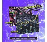 WayV 6th Mini Album FREQUENCY Photobook Random Ver CD+88p P.Book+P.Card+etc+Gift