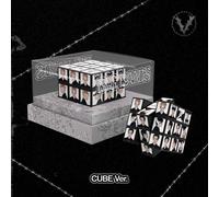 WayV 7th Mini Album BIG BANDS CUBE Ver. Mini CD + 44p libro + P.Card + adesiv...