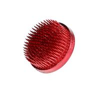 Wazakura Ikebana Kenzan - Portafiori Giapponese per Composizione Florale, Colore Rosso, Rotondo, Ottone, Made in Japan (63mm)