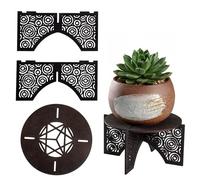 Wazakura Japan Mini Supporto per Piante 6cm (Onde)