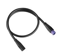 WAZUBC Cavo di prolunga per bici elettrica, cavo di prolunga impermeabile a 4 pin, cavo di segnale da 605 mm, connettore impermeabile per kit moto elettriche