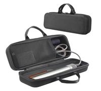 WAZUBC Custodia Rigida in EVA per Piastra e Piastra per Capelli, Antiurto Custodia da Viaggio per A-i-rstrait HT01 (nero)