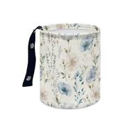 Wazylphin Cestino Auto Blu Rosa Chiaro Cestino Per Auto Pieghevole Accessori Secchio Spazzatura Multifunzionale Portatile Cestini Spazzatura Universale per Casa Ufficio e Cucina 15x18.5cm/2 Pcs